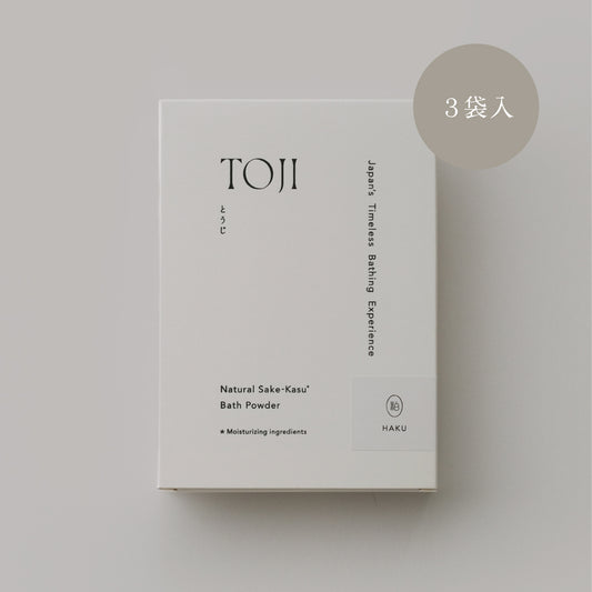 酒粕バスパウダー 粕 -HAKU- 3包箱入り