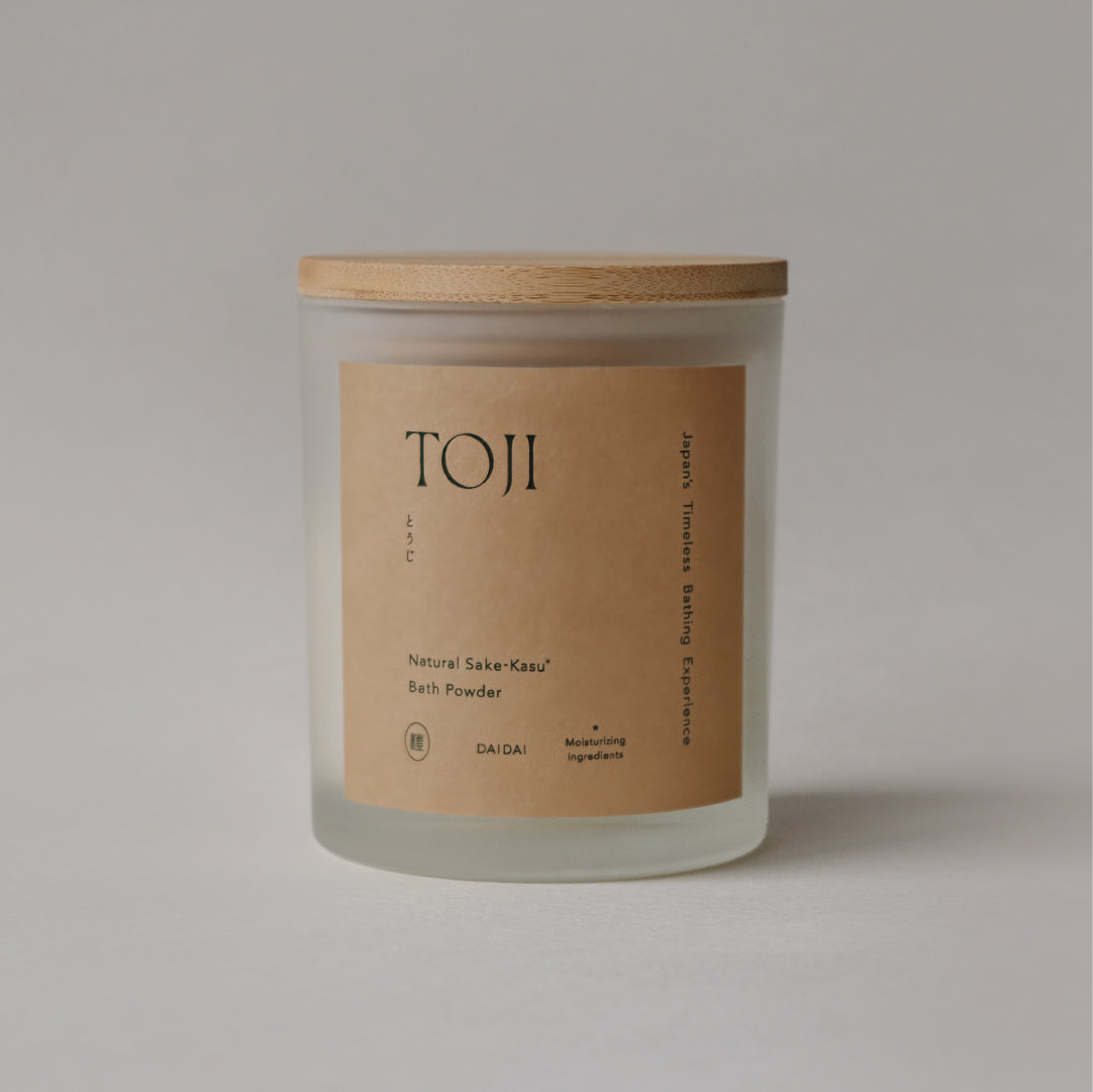 Sake-Kasu bath powder -DAIDAI- jar