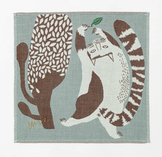 MoritaMiW Gauze Handkerchief - Cat
