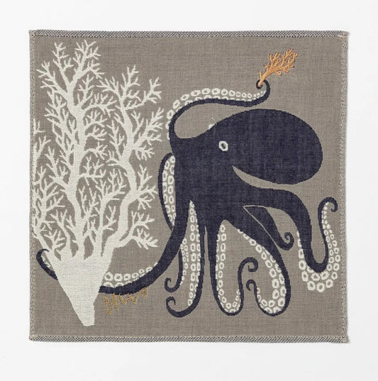 MoritaMiW Gauze Handkerchief - Octopus