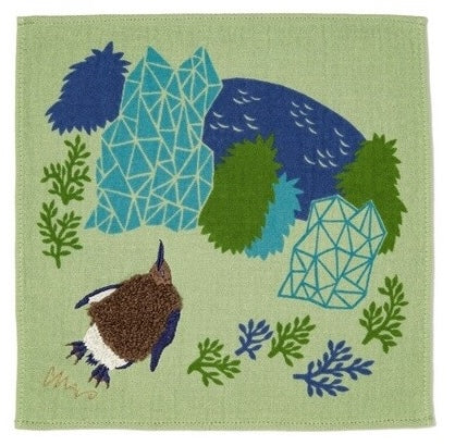 MoritaMiW Fluffy Towel Handkerchief - Chick Penguin