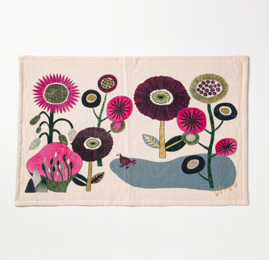 MoritaMiW Tea Towel - Dodo/Pink
