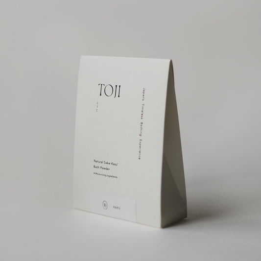 [NEW] 酒粕バスパウダー 粕 -HAKU- 4包入り化粧箱